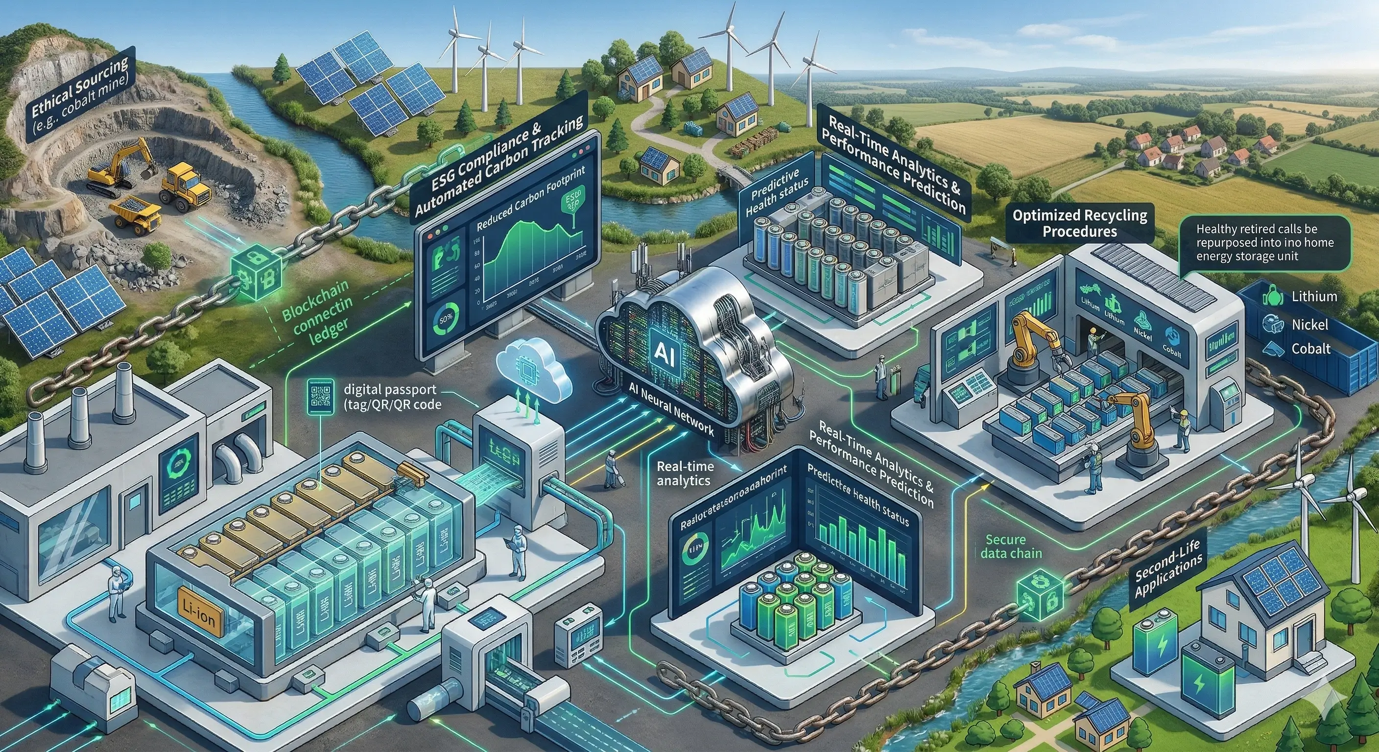 AI Powered Traceability Graphic